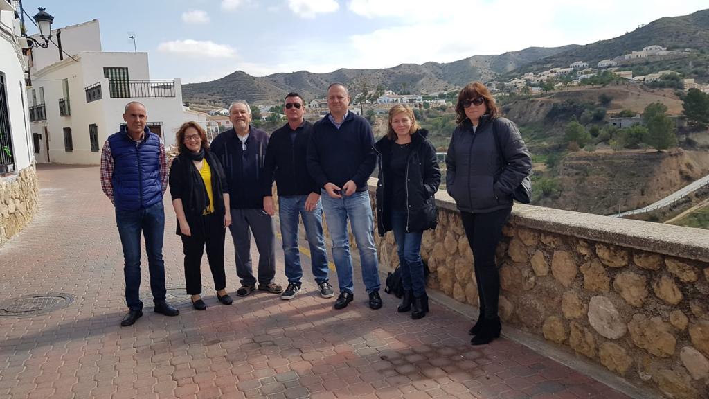 VISITA DELEGADOS IGUALDAD Y TURISMO RESIDENCIA ALBANCHEZ